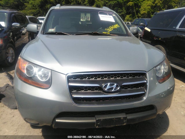 2007 Hyundai Santa Fe Se/limited მანქანა იყიდება აუქციონზე, vin: 5NMSH13EX7H008731, აუქციონის ნომერი: 36842198