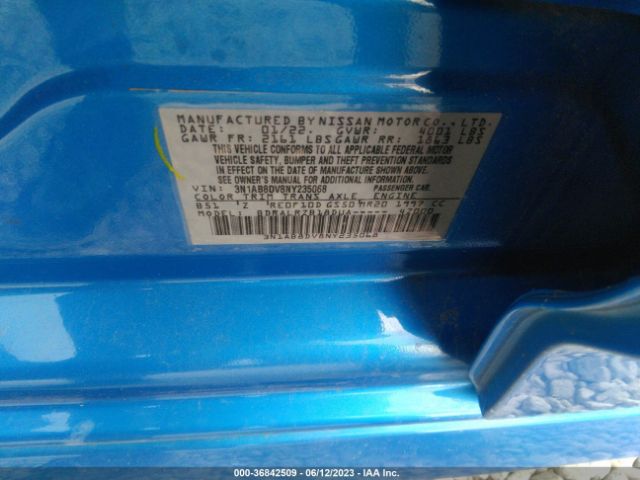 3N1AB8DV8NY235068 Nissan SENTRA SR
