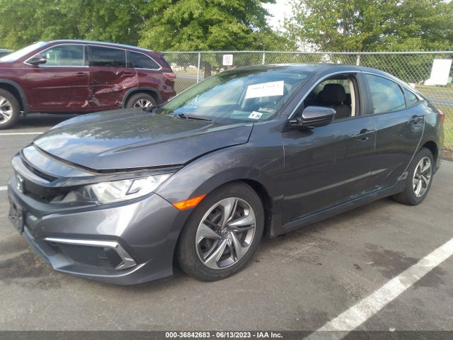 Honda Civic Sedan Lx 2019 2HGFC2F61KH537811 Image 2