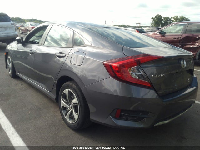 Honda Civic Sedan Lx 2019 2HGFC2F61KH537811 Image 3