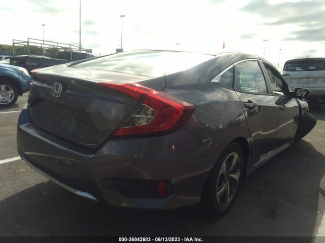 Honda Civic Sedan Lx 2019 2HGFC2F61KH537811 Image 4
