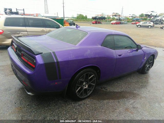 2016 DODGE CHALLENGER R/T SCAT PACK VIN: 2C3CDZFJXGH195220