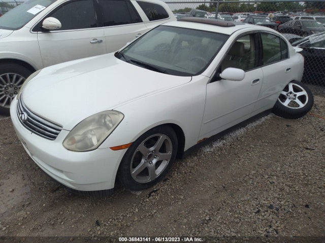 2003 INFINITI G35 SEDAN W/LEATHER VIN: JNKCV51E73M323401