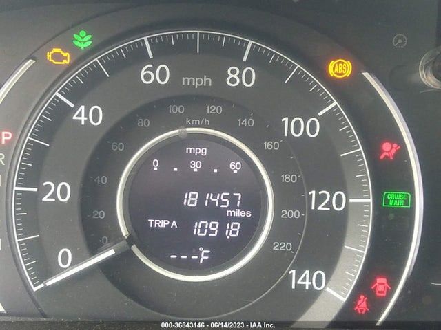 2012 HONDA CR-V EX-L VIN: 5J6RM4H79CL021897