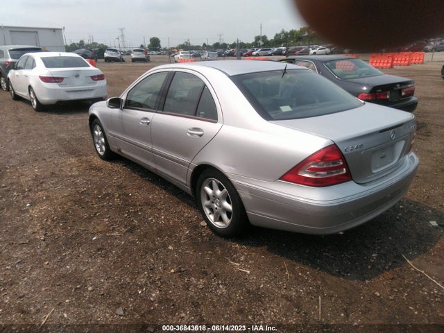 2004 MERCEDES-BENZ C-CLASS 2.6L VIN: WDBRF81JX4F468590
