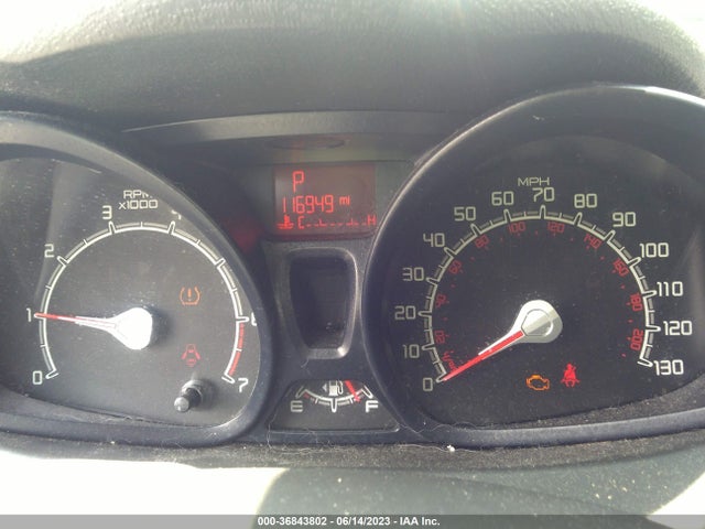 2013 FORD FIESTA S VIN: 3FADP4AJ7DM171557