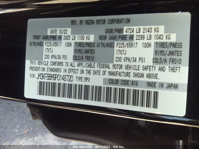 Mazda Cx-5 2.5 S Select Package 2023 JM3KFBBM9P0148720 Image 9