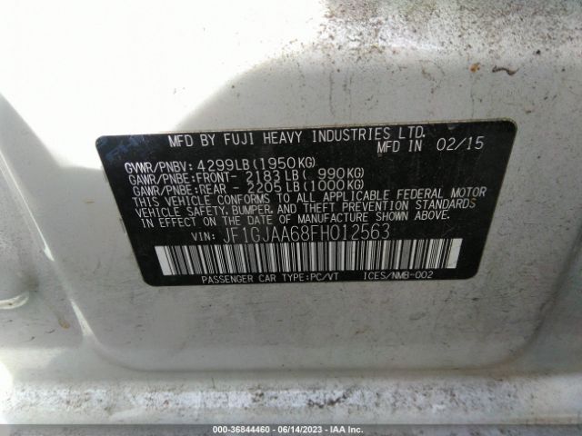 JF1GJAA68FH012563 Subaru IMPREZA SEDAN
