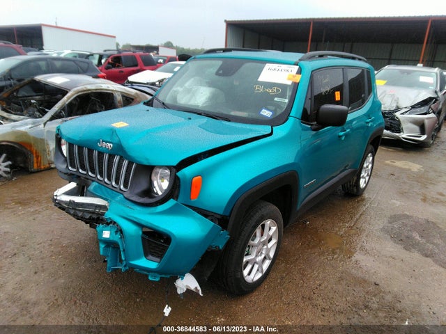 2022 JEEP RENEGADE LATITUDE VIN: ZACNJDB12NPN86473
