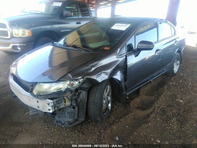 Honda Civic Sedan Lx 2015 2HGFB2F55FH513561 Image 2