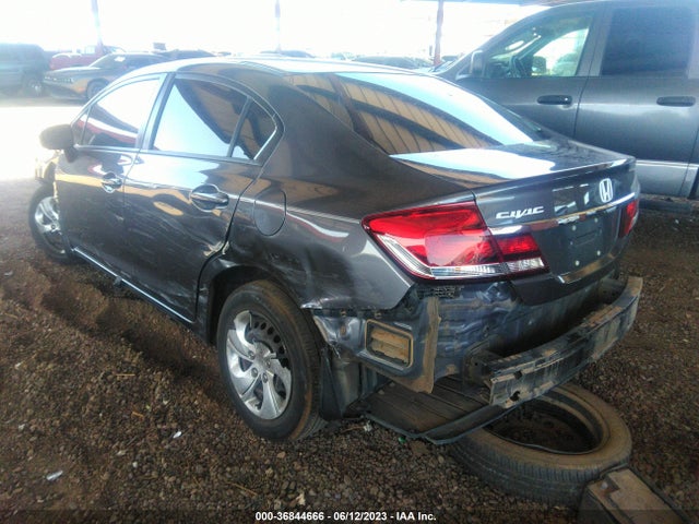 Honda Civic Sedan Lx 2015 2HGFB2F55FH513561 Image 3