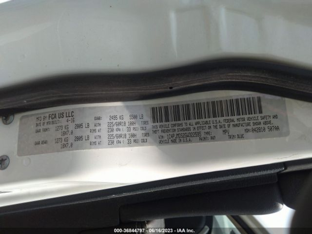 1C4PJMDS2GW322595 Jeep Cherokee Limited