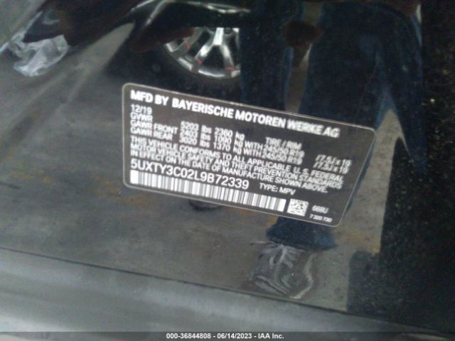 5UXTY3C02L9B72339 BMW X3 Sdrive30i