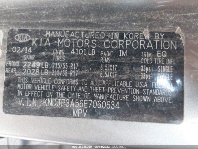KNDJP3A56E7060634 KIA SOUL +
