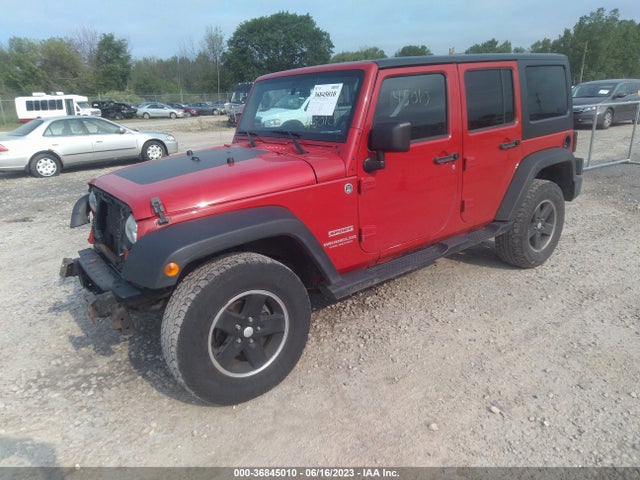 2012 JEEP WRANGLER UNLIMITED SPORT VIN: 1C4BJWDG6CL279344