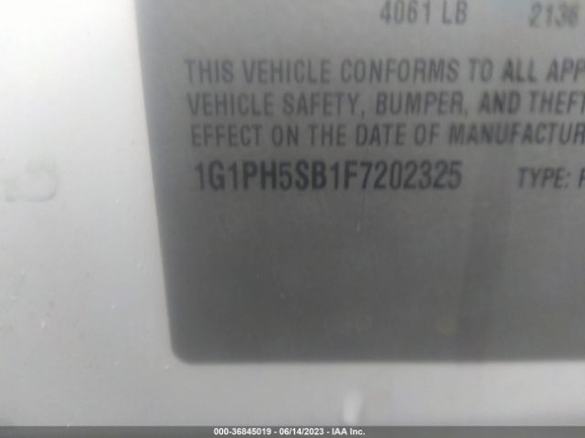Chevrolet CRUZE ECO 2015 1G1PH5SB1F7202325 Image 11