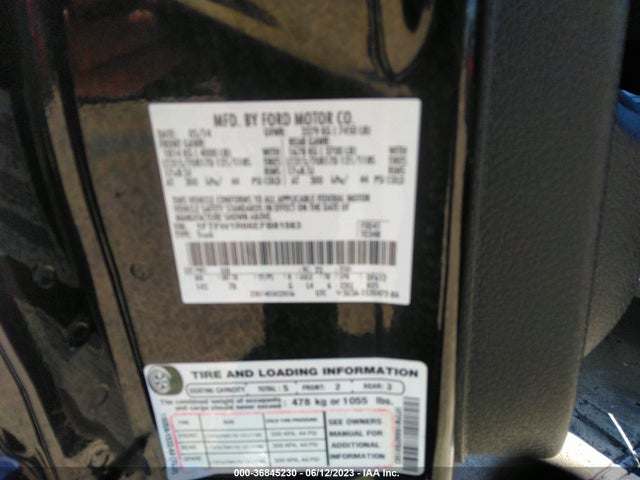 1FTFW1R66EFB81583 Ford F-150 Svt Raptor