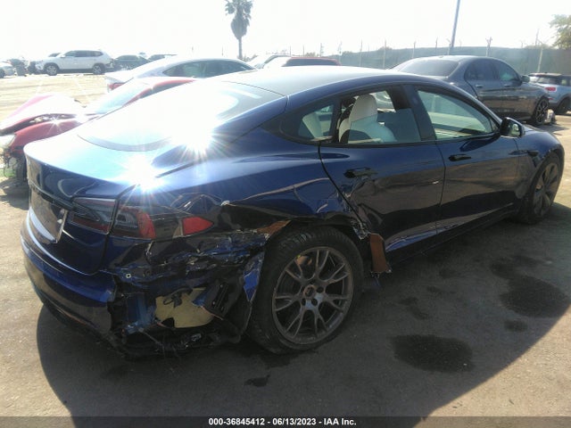 Tesla MODEL S 2022 5YJSA1E5XNF470125 Image 4