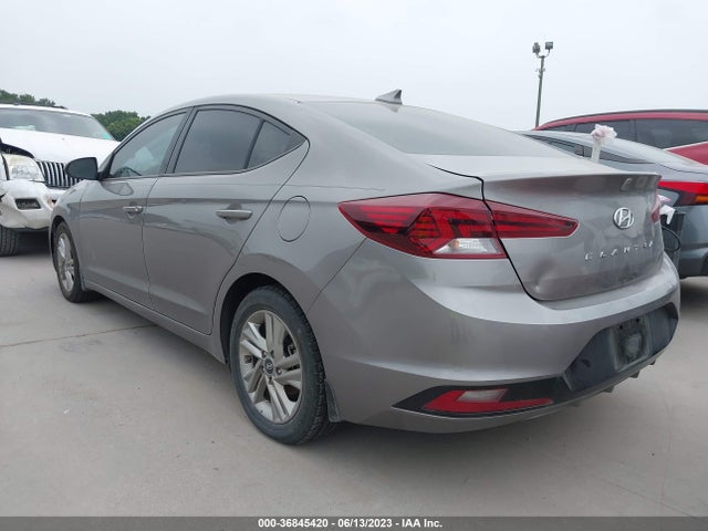 2020 HYUNDAI ELANTRA SEL VIN: KMHD84LF5LU897746