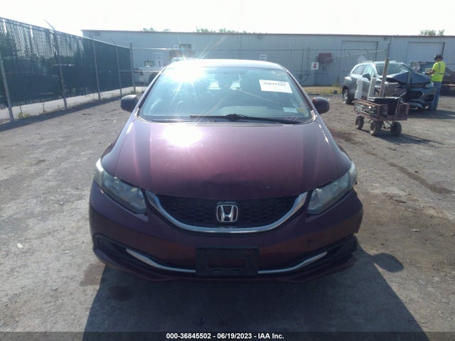 2013 HONDA CIVIC SDN LX VIN: 2HGFB2F58DH545482