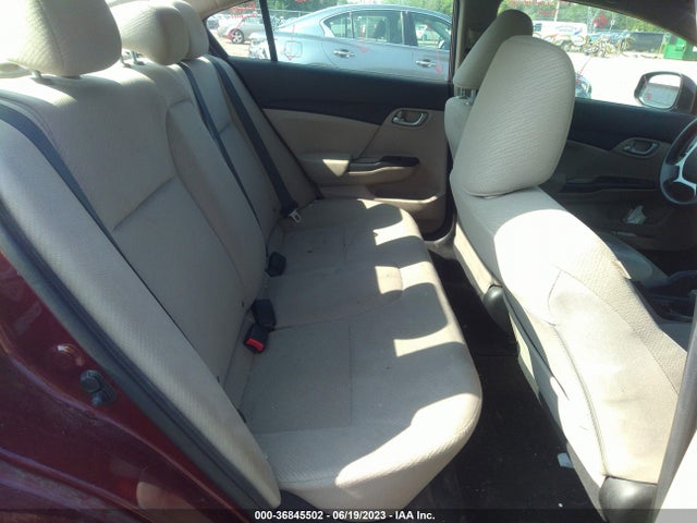 2013 HONDA CIVIC SDN LX VIN: 2HGFB2F58DH545482