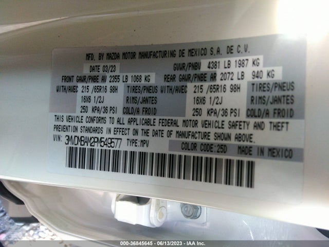 Mazda Cx-30 2.5 S 2023 3MVDMBAM2PM549577 Image 15
