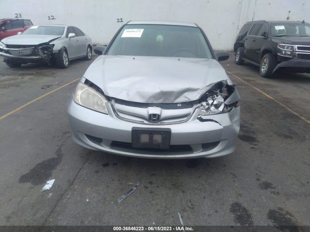 2005 HONDA CIVIC SDN LX VIN: JHMES16575S006686