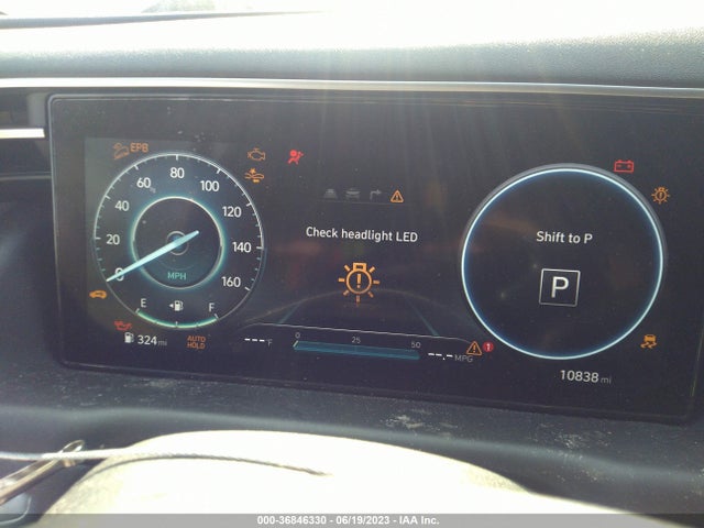 2022 HYUNDAI SANTA CRUZ LIMITED VIN: 5NTJEDAF8NH012909