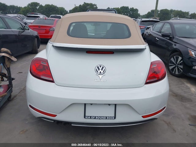 Продажа на аукционе авто 2018 Volkswagen Beetle Convertible S/coast/se, vin: 3VW5DAAT8JM502890, номер лота: 36846440