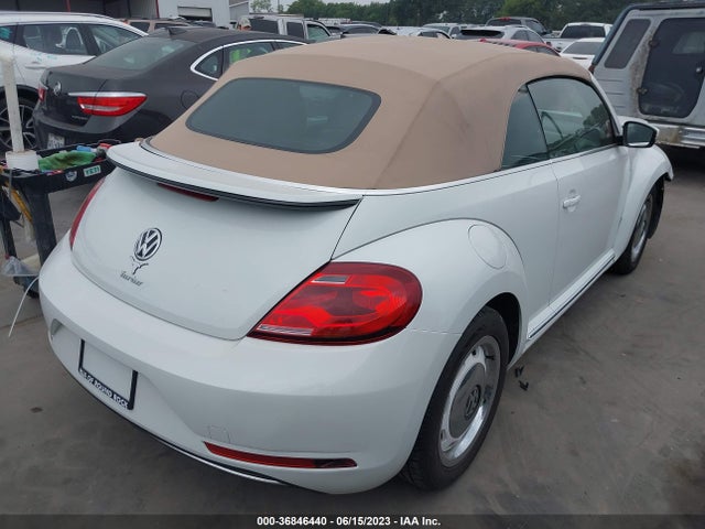 Продажа на аукционе авто 2018 Volkswagen Beetle Convertible S/coast/se, vin: 3VW5DAAT8JM502890, номер лота: 36846440
