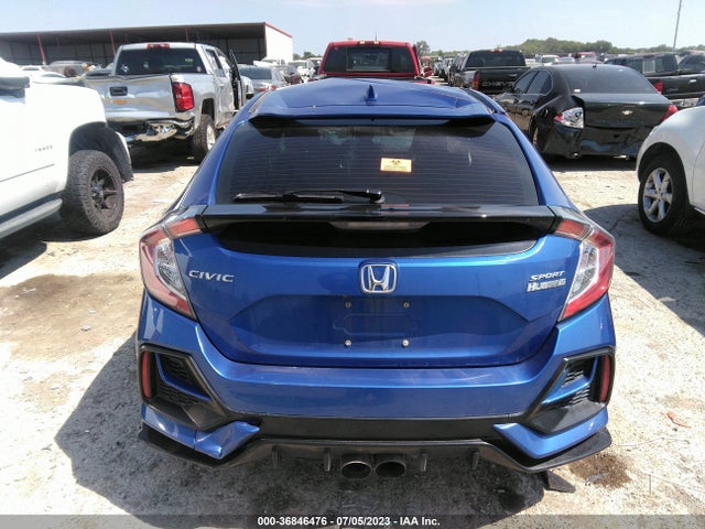 2020 HONDA CIVIC SPORT VIN: SHHFK7H48LU200116