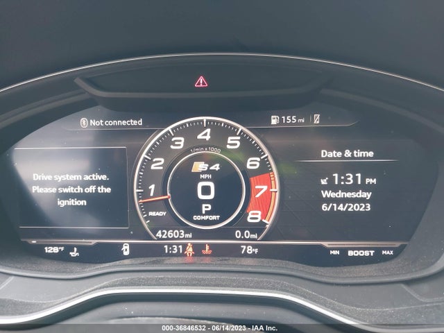 WAUB4AF46JA234164 Audi S4 Premium Plus