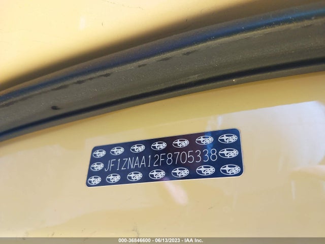 2015 Toyota GR 86, VIN: JF1ZNAA12F8705338