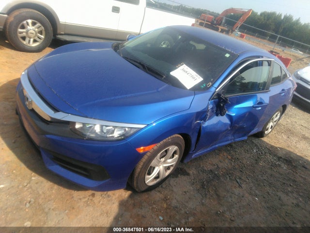 Honda Civic Sedan Lx 2018 19XFC2F57JE203248 Image 2