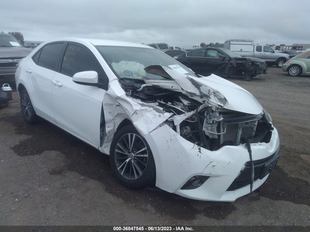 2016 TOYOTA COROLLA L/LE/S/S PLUS/LE PLUS VIN: 5YFBURHEXGP403579