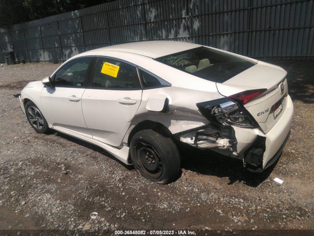 Honda Civic Sedan Lx 2019 2HGFC2F66KH582341 Image 3