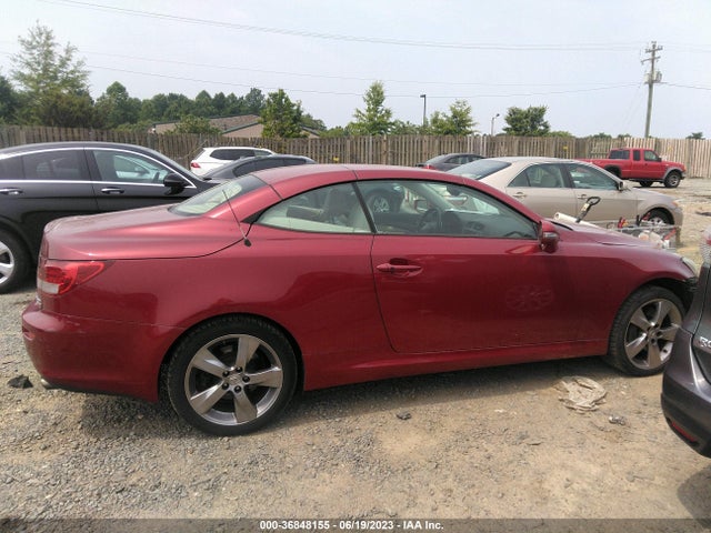 2010 LEXUS IS 350C VIN: JTHFE2C25A2502107