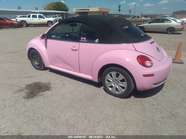 2009 VOLKSWAGEN NEW BEETLE CONVERTIBLE S VIN: 3VWRF31Y79M404304