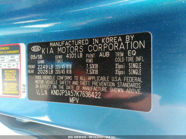 KNDJP3A57K7636422 KIA SOUL +