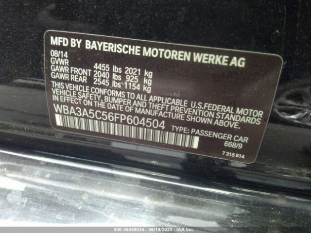 WBA3A5C56FP604504 BMW 3 Series 328i