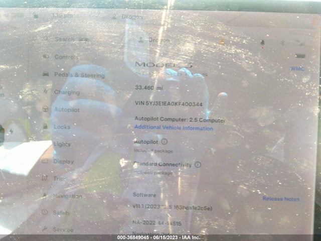 Tesla Model 3 Range 2019 5YJ3E1EA0KF400344 Image 9