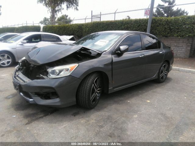Honda Accord Sedan Sport 2017 1HGCR2F55HA052295 Image 2