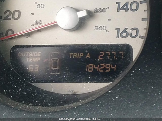 2002 ACURA TL TYPE S VIN: 19UUA56822A013453