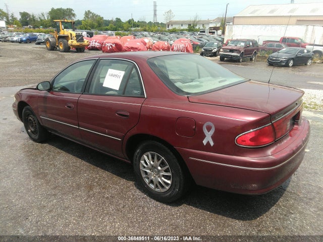 2001 BUICK CENTURY CUSTOM VIN: 2G4WS52J211190148
