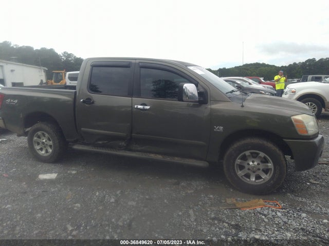 2004 NISSAN TITAN LE VIN: 1N6AA07BX4N587886