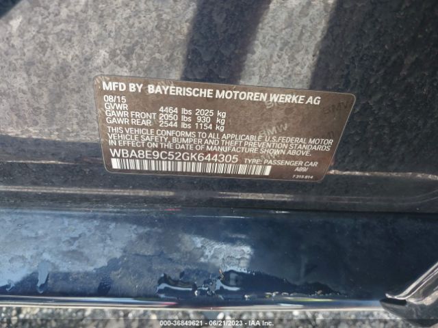 WBA8E9C52GK644305 BMW 3 Series 328i