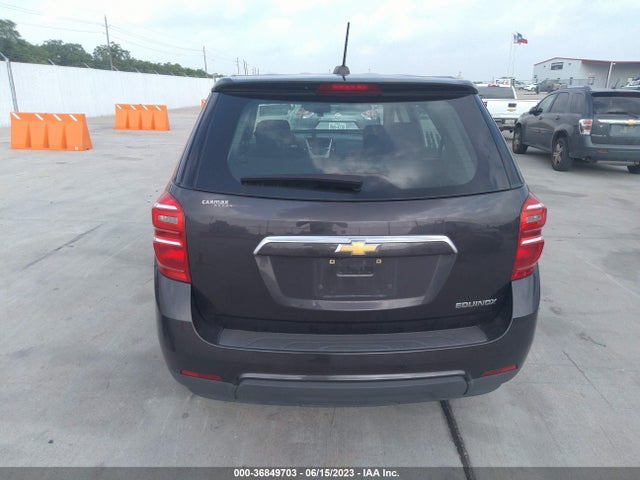 Chevrolet EQUINOX LS 2016 2GNALBEK6G6323995 Image 9