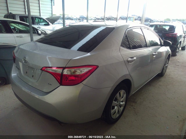 2015 TOYOTA COROLLA L/LE/S/S PLUS/LE PLUS VIN: 2T1BURHEXFC290747
