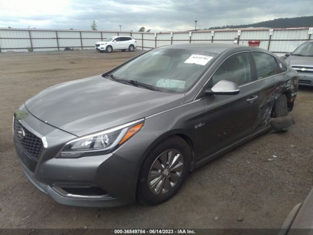 Hyundai Sonata Hybrid Se 2017 KMHE24L19HA057911 Image 2
