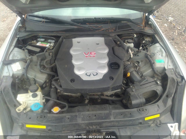 2004 INFINITI G35 COUPE W/LEATHER VIN: JNKCV54E54M803370